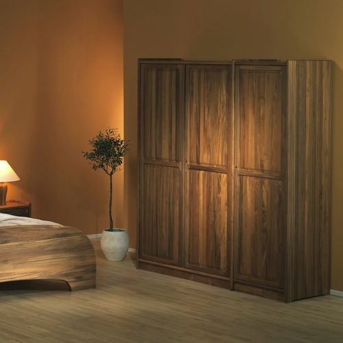 Armadio design scandinavo - K7 - dyrlund - in teak / con ante battenti