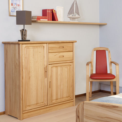 Credenza design scandinavo - 1133M - dyrlund - in faggio / con cassetti / con ante battenti