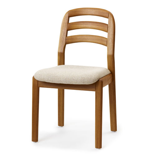 Sedia da pranzo design scandinavo - 1591 - dyrlund - da interno / in tessuto / in pelle