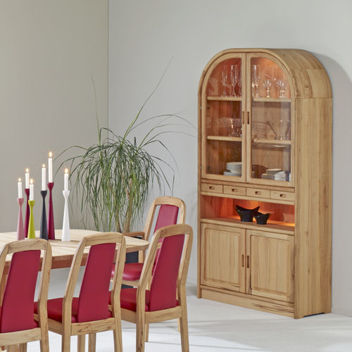 Credenza con alzata design scandinavo - 1194M - dyrlund - in faggio