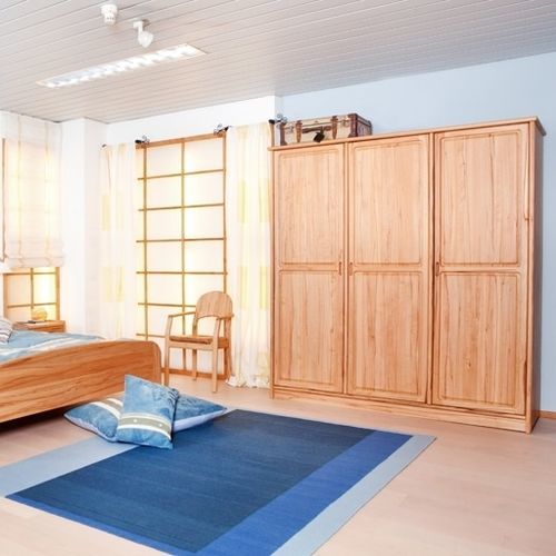 Armadio design scandinavo - 1163M - dyrlund - in faggio / con ante battenti / a cassetti