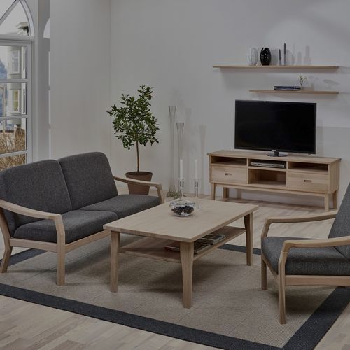 Mobile porta TV contemporaneo - dyrlund - su misura / in legno / in pino