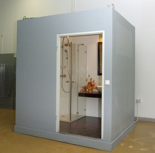 Bagno contemporaneo - VARIS TOP - in calcestruzzo / contract / prefabbricato