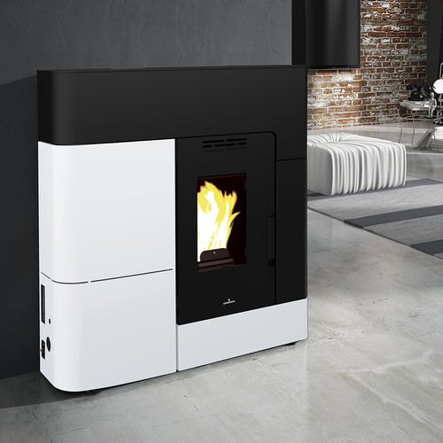 Stufa a pellet - CLARA - Bronpi - 5 kW...10 kW / 11 kW / a pavimento