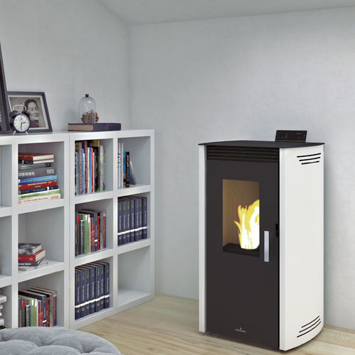 Stufa a pellet - NOA - Bronpi - 5 kW...10 kW / 0 - 5 kW / a pavimento