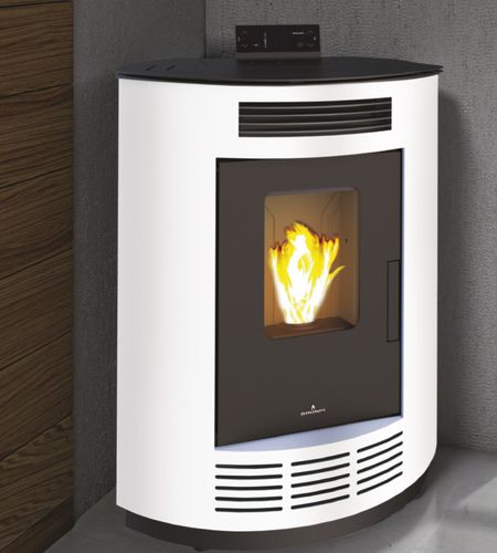 Stufa a pellet - NINA - Bronpi - 5 kW...10 kW / 0 - 5 kW / a pavimento