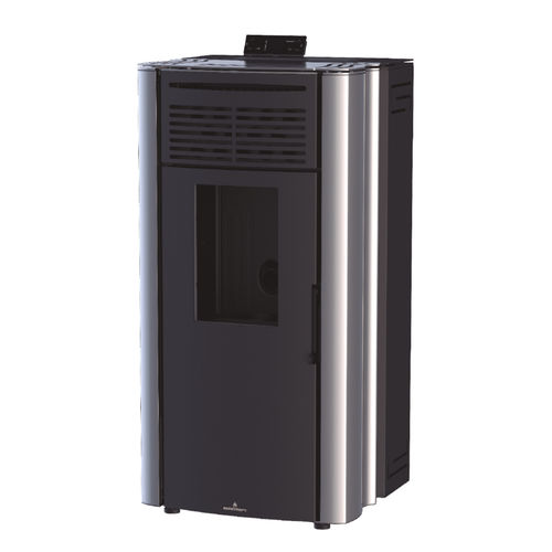 Stufa a pellet - CORAL NC - Bronpi - 5 kW...10 kW / 10 kW...20 kW / a pavimento