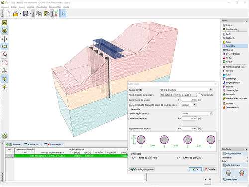 Software di progettazione - ANTI-SLIDE PILE - FINE - di gestione di cantieri / di calcolo / di analisi