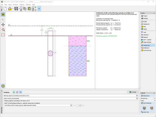 Software di progettazione - PILE - FINE - di calcolo delle strutture / di analisi / per struttura in acciaio