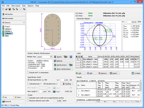 Software di progettazione - FINE - di calcolo / di analisi / per strutture in calcestruzzo