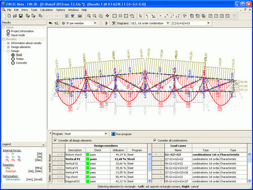 Software di progettazione - FIN - FINE - di calcolo / di analisi strutturale / per struttura in acciaio