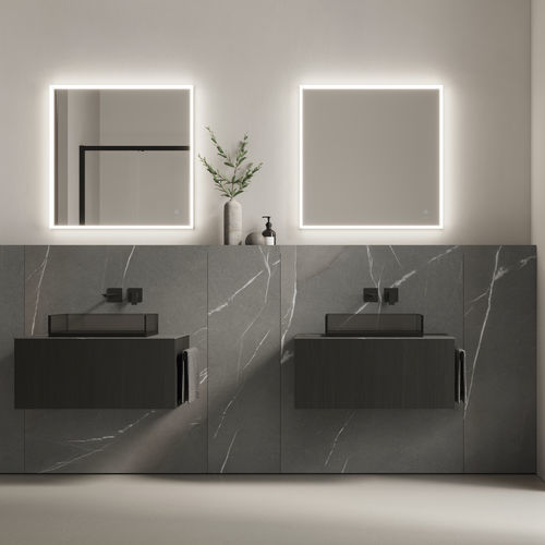 Mobile da bagno contemporaneo - Home 1 | B2 - IDEAGROUP - per uso residenziale / in legno / in gres