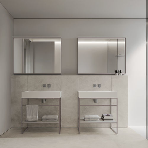 Mobile da bagno contemporaneo - Home 2 | B2 - IDEAGROUP - per uso residenziale / in alluminio / in gres