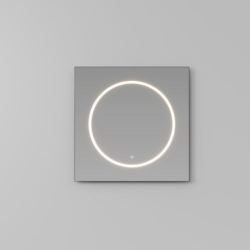 Specchio da bagno a muro - STYLE - IDEAGROUP - contemporaneo / rotondo / quadrato