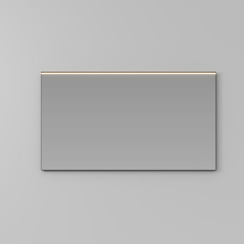 Specchio da bagno a muro - STEP  - IDEAGROUP - contemporaneo / rettangolare / in alluminio
