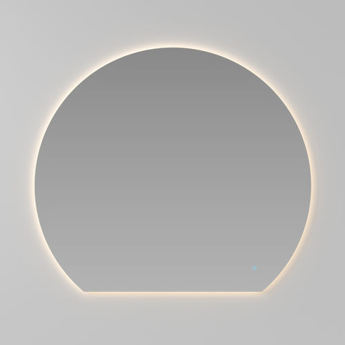 Specchio a muro - PLATEA - IDEAGROUP - moderno / curvo / incolore