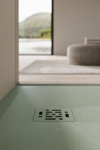 Piatto doccia rettangolare - PIANO - IDEAGROUP - rialzato / da appoggio / in Technogel®
