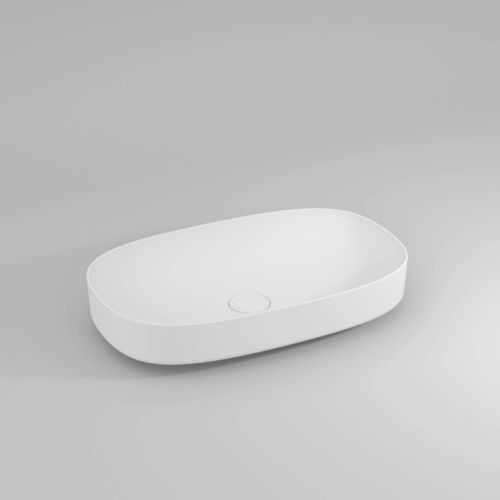 Lavabo da appoggio - POOL - IDEAGROUP - in ceramica / di lunga durata / rettangolare