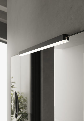 Applique contemporanea - LOGICA - IDEAGROUP - da interno / in metallo spazzolato / ad anelli