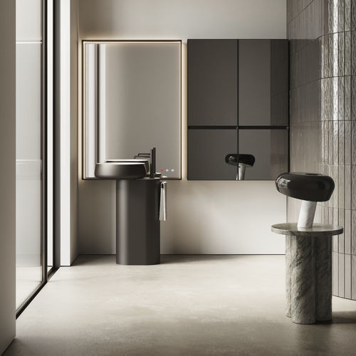 Mobile da bagno moderno - CUBIK 25 - IDEAGROUP - per uso residenziale / in legno / in HPL