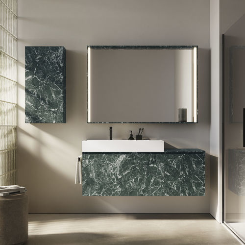 Mobile da bagno moderno - CUBIK 31 - IDEAGROUP - per uso residenziale / per doccia / in legno
