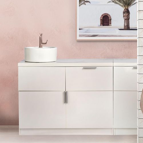 Mobile lavabo da appoggio - BEAUTY BAR - Comfortel - in MDF / in melaminico / contemporaneo