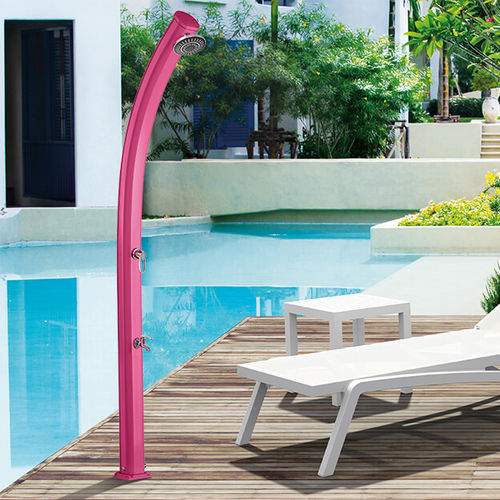 Doccia da esterno per piscina - JOLLY - POOLSTAR - multifunzione / lavapiedi / solare