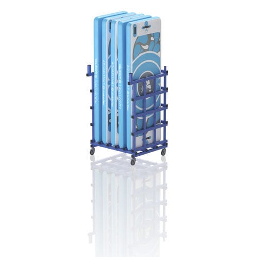 Carrello per attrezzature sportive - AQUAFITMAT CART - POOLSTAR - per edifici pubblici / in PVC