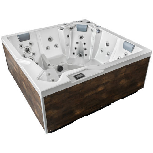 Spa fuoriterra - ONYX OKA4 - POOLSTAR - quadrata / 5 posti / in acrilico