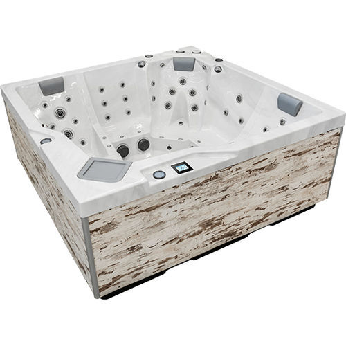 Spa fuoriterra - ALMANDINE OKA5 - POOLSTAR - quadrata / 5 posti / in acrilico