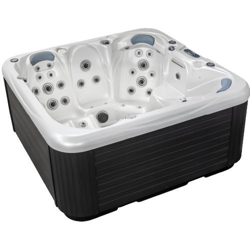 Spa fuoriterra - DESIGN HC1 - POOLSTAR - quadrata / 5 posti / in composito