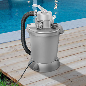 Filtro per piscina a sabbia - JL-P11358FR - POOLSTAR - a sabbia di vetro / per piscina pubblica