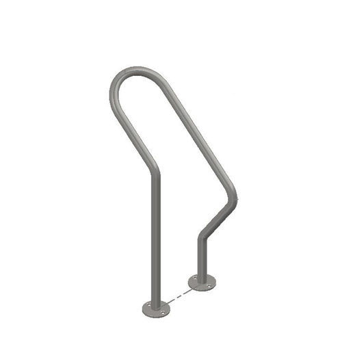 Rastrelliera per biciclette a pavimento - GM-05 1 - Darba Spars - con sistema di sicurezza / design originale / per spazi pubblici