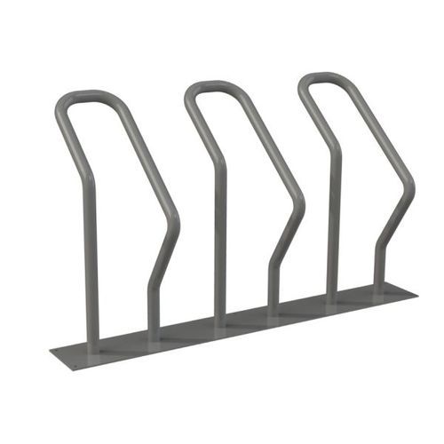Rastrelliera per biciclette a pavimento - GM05-03 - Darba Spars - con sistema di sicurezza / per spazi pubblici / in acciaio inossidabile