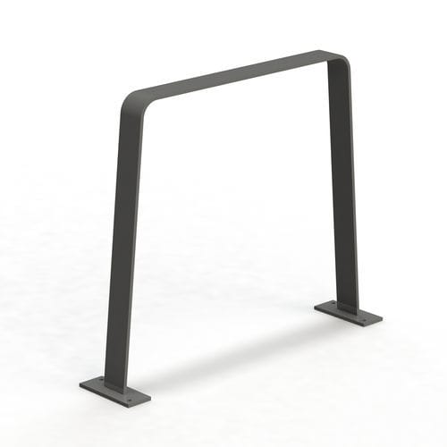 Rastrelliera per biciclette a pavimento - GM-P1 - Darba Spars - con sistema di sicurezza / per spazi pubblici / in acciaio