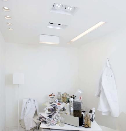 Faretto da incasso a soffitto - RASPUTIN 2 PASCAL - TAL - LED / in metallo / orientabile