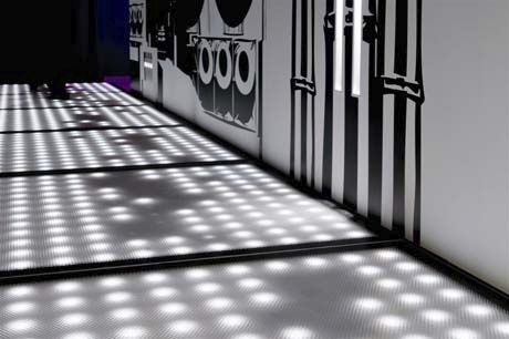 Pannello led da pavimento - SMARTFADER MATRIX TILE - TAL - modulare