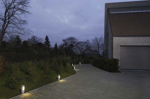 Lampioncino da giardino - GIRDER QT-DE - TAL - contemporaneo / in metallo / alogeno