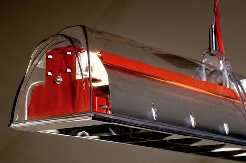 Luce a sospensione - ARCHIMEDES DESIGNLINE - TAL - a lampada fluorescente / lineare / in policarbonato