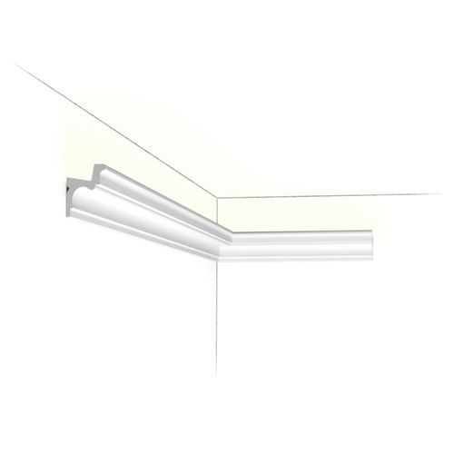 Profilo luminoso a muro - C323 - Orac Decor® - a soffitto / LED / in poliuretano