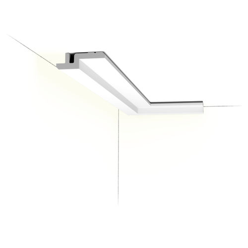Profilo luminoso a muro - C394 STEPS - Orac Decor® - a soffitto / LED / in poliuretano