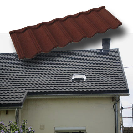Tegola in metallo - GERARD® HERITAGE - AHI ROOFING / IKO METALS FRANCE - curva / a incastro / grande