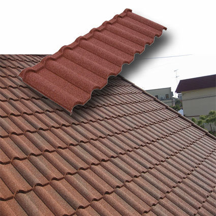 Tegola in metallo - GERARD® MILANO - AHI ROOFING / IKO METALS FRANCE - curva / a incastro / doppia
