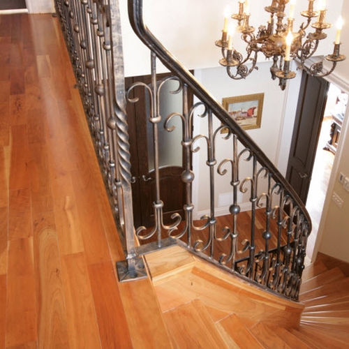 Ringhiera in ferro modellato - VERTICAL 1150 - BATTIG DESIGN - a sbarre / da interno / per scala