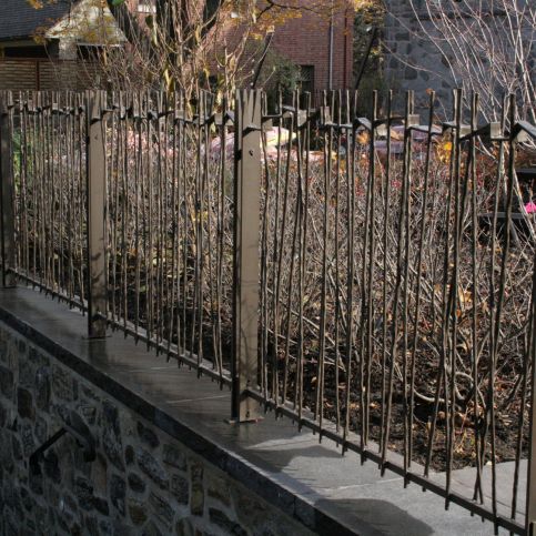 Recinzione a sbarre - BRANCHES 5820 - BATTIG DESIGN - da giardino / in ferro modellato / contemporanea