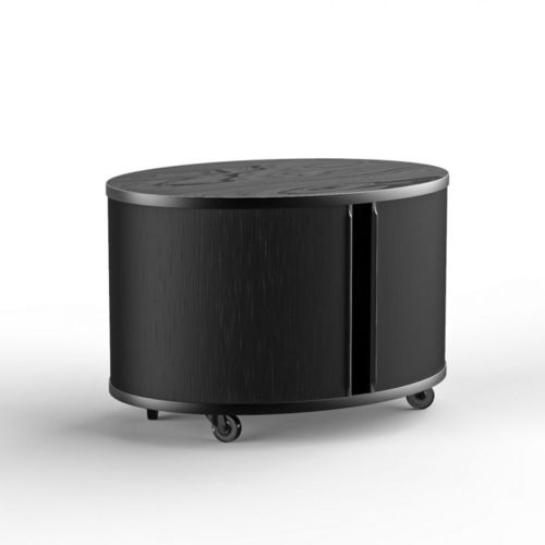 Credenza contemporanea - 67 ELLIPSETOWER  - Wogg - in legno laccato / impiallacciata in legno / in alluminio