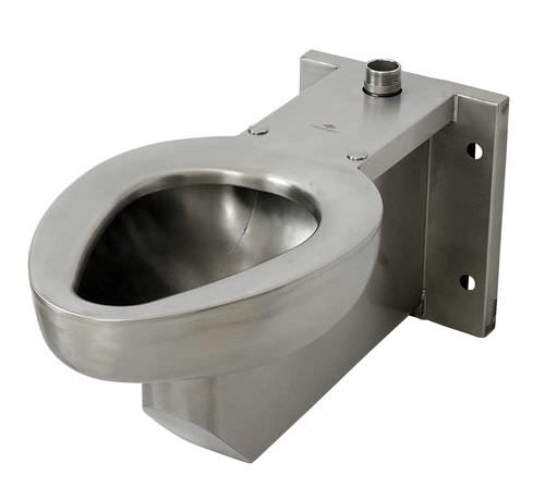 WC sospeso - DURA-WARE® : R2105 - Acorn - in acciaio inossidabile / per bagno pubblico / con cassetta ad incasso