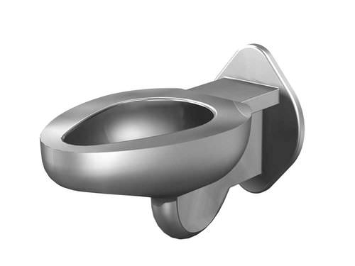 WC sospeso - REPLACE-WARE : 3330 - Acorn - in acciaio inossidabile / per bagno pubblico / con cassetta ad incasso