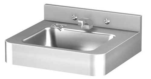 Lavabo sospeso - DURA-WARE® : 1951 - Acorn - in acciaio inossidabile / rettangolare / contemporaneo