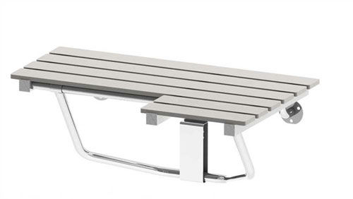Sedile per doccia ribaltabile - SHOWER-WARE® : 1103-22 - Acorn - contract / per struttura sanitaria